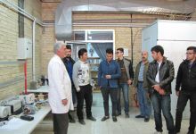 گزارش تصویری بازدید دانش آموزان پسر سال چهارم دوره دوم دبیرستان، از دانشگاه صنعتی شاهرود
